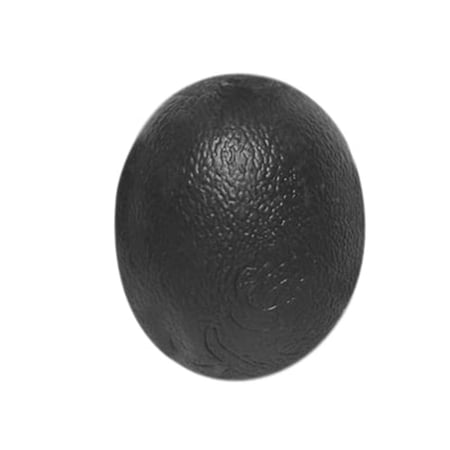 Fabrication Enterprises CanDo Gel Squeeze Ball Large Cylindrical- Black - X-Heavy 10-1895